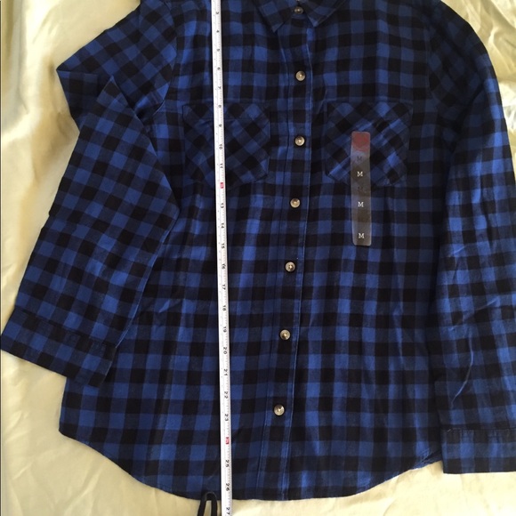 Ladies’ flannel long sleeves shirts - Picture 7 of 8